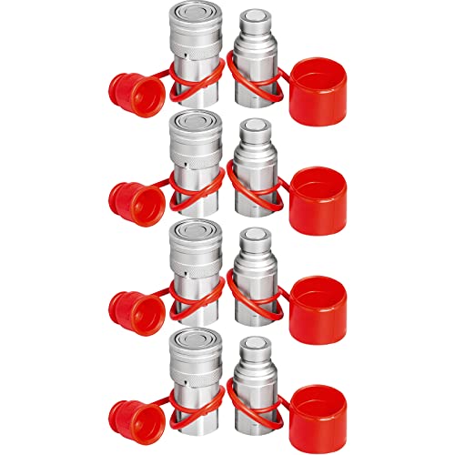 Vevor 3/4Npt Attacco Rapido Idraulico Attacco Rapido 3/4 Corpo Attacco Idraulico 20,7 Mpa Attacco Rapido Attacco Rapido Idraulico 106 L/Min