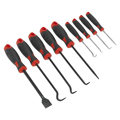 Sealey Ak5209 Raschietto E Gancio Set 9Pc