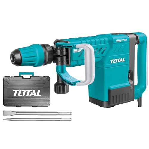 Total - Martello Demolitore 1500W 25J, Sds Max, 1900 Bpm