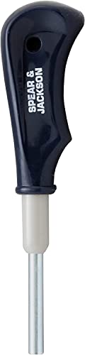 Spear & Jackson 9185 Chiodo Driver, Nero, 4 Mm