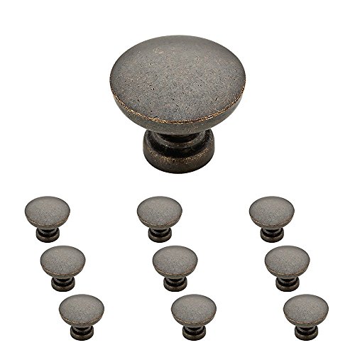 Franklin Brass P29523 K-Sn-B 1 – 1/20,3 Cm Fulton Kitchen Cabinet Hardware Knob, Satin Nickel, 10 Pezzi, P29523K-Wcn-B