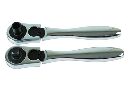 Laser 6787 1/4-Inch Diametro Presa E Cacciavite A Cricchetto – Argento