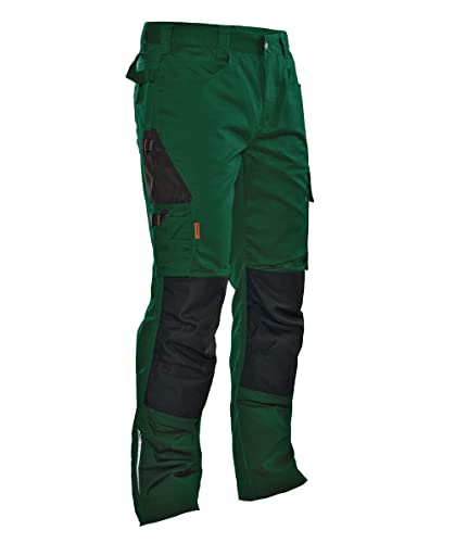 Jobman Workwear 2321 – 232120 – 7599, D100, Pantaloni, Verde, D100