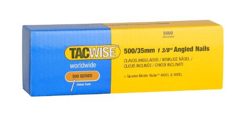 Tacwise Chiodi In Stecca Angolati Inossidabili Da 35 Mm, Serie 500