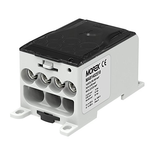 Blocco Di Distribuzione Cu-425 A Al 380 A 1P Su Th35 Ojl 400 A Mab1401S10 Morek 4467