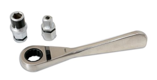 Laser 4002 - Llave De Carraca, Adaptador Y Punta