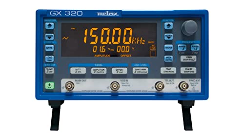 Gx 320 Generatore Di Funzioni Metrix 0.001 Hz - 20 Mhz Triangolare, Rettangolare, Sinusoidale