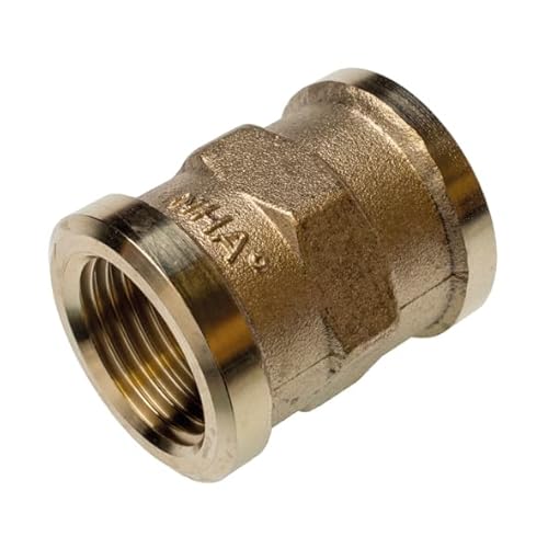 Sanitop-Wingenroth Manicotto N. 3270 Con Tipo 3/4" Ig, Raccordo Con Due Filettature Interne, Doppio Connettore, Raccordo Filettato Per Installazione F