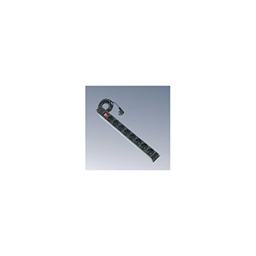 Electroblock 19" De 6 Bases Schuko Con Cable E Interruptor