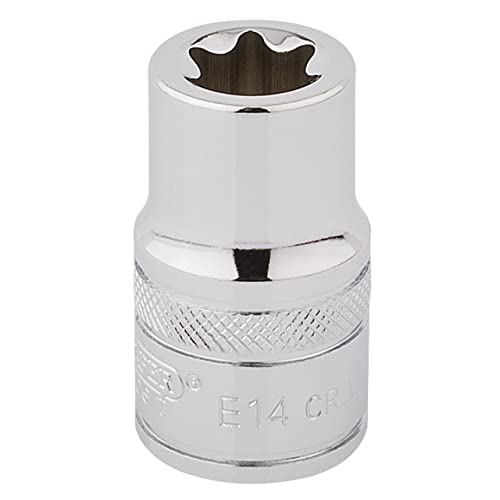 Draper Ts12/B E14, Attacco Quadro, Blu, 1/5,1 Cm Square Drive
