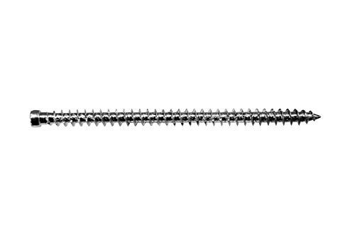 Mungo Mrs-H Vite Da Muro T30 Per Serramenti, 7.5X60 Mm, 100 Pezzi