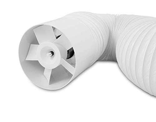Klimatronic Accessorio Per Condizionatore, Kit Air-Extension, Prolunga Del Tubo Di Scarico, Lunghezza: 5 M, Compatibile Con Tutti I Modelli Della Seri