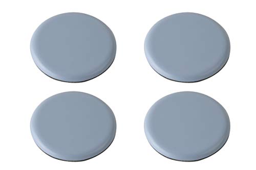 Meister, 645796, Easyglider Autoadesiva, 30 Mm Di Diametro, 4 Pezzi, Grigio
