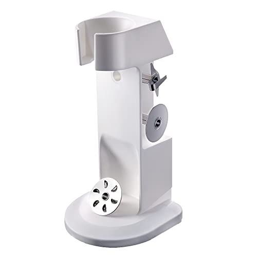 Bamix Accessorio Supporto Deluxe Per Tutti I Frullatori A Immersione Bamix, Base Per Piano Di Lavoro O A Parete, Made In Switzerland, Bianco