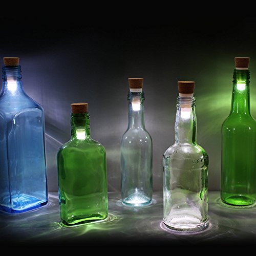 Suck Uk Bottle Light Lampada, Plastica, Trasparente