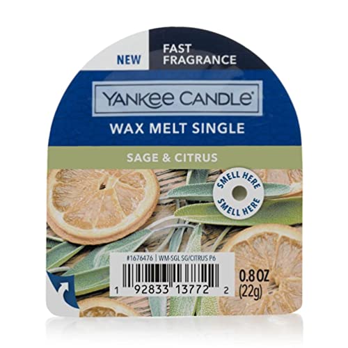 Yankee Candle Cera Da Fondere Wax Melt Sage & Citrus