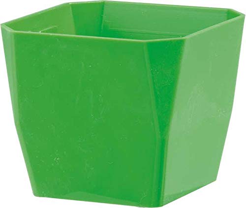 Vaso Magnetico Magnetika Cubic Verde 7Cm Giardino Esterno Piante Fiori