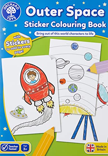 Orchard Toys Colouring Book - Outer Space: Ed. Inglese