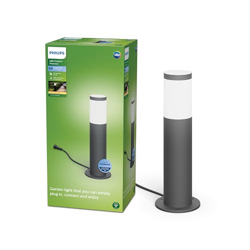 Philips Led Gardenlink, Utrecht, Paletto Led Da Esterni, Estensione Per Kit Base, Luce Bianca Calda, Ip44, 6W