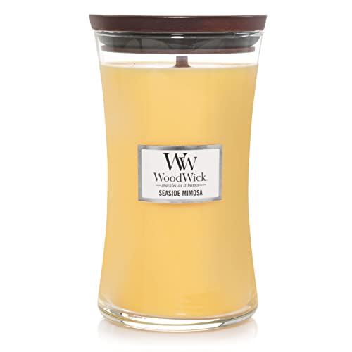 Woodwick 93085E Candela, Cera, Seaside Mimosa, 609 G