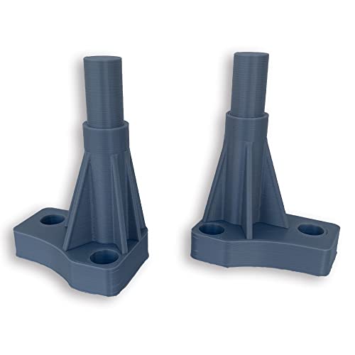 Mgidea Ricambi Asse Per Ikea Behjälplig Per Cerniera Scorrevole 2 Pezzi Stampa 3D Pla Biodegradabile