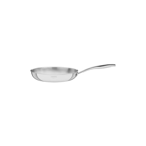Tramontina Grano 62155260 - Padella In Acciaio Inox Per Piani Cottura A Induzione, Elettrico, A Gas E Vetroceramica, 26 Cm, 2,2 Litri, Cucina