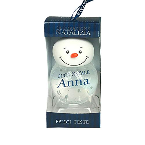 H&H Pallina Di Neve Personalizzata - Anna