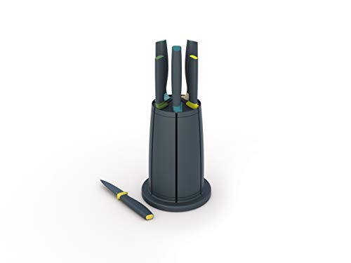 Joseph Joseph Elevate Set Di Coltelli Con Giostra, Opale