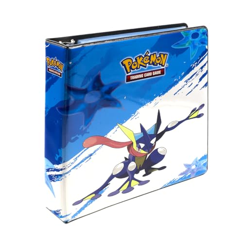 Ultra Pro - Album Greninja Da 5,1 Cm Per Pokémon, Organizer Per Carte Da Gioco E Accessori, A Basso Attrito, Non In Pvc, Senza Acidi, Soluzione Vivace
