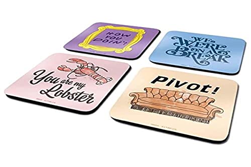 Friends Quotes Unisex Sottobicchiere Standard Sughero