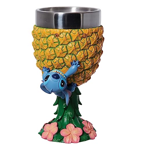 Enesco Disney Showcase - Figurina Di Calice Con Ananas, 17,3 Cm