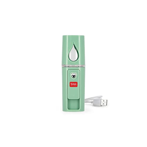 Legami - Mini Nebulizzatore Per Il Viso, Ricaricabile Usb, Portatile, Leggero, Compatto, Ultrasilenzioso, 3X10,2 Cm