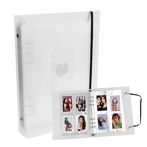Dousella Kpop Photocard Binder A5 6 Anelli Photocard Binder Di Pp Album Fotografico Album Impermeabile Foto Raccoglitore Ricarica Carte Interne Photoc