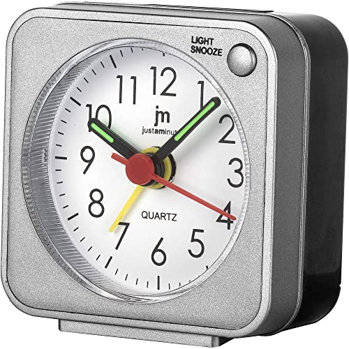 Lowell Justaminute Ja7035 Quartz Alarm Clock Grigio
