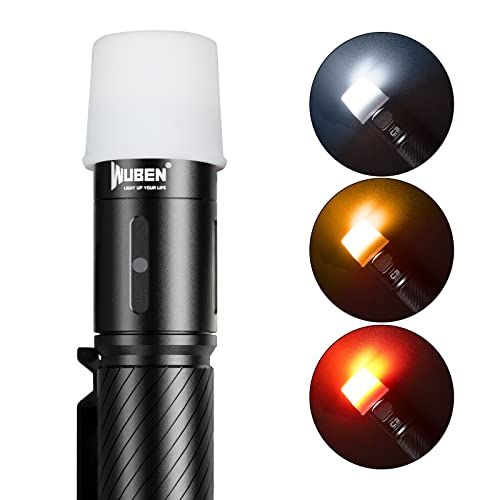 Wuben 1 Pezzi Diffusore Per Torcia, Resistente, Adatto A Tappi Lampada Con Un Diametro Di 24,5-26 Mm, Per Torcia L50, C3, L50S, To40R, To46R