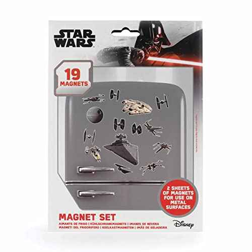 Star Wars Kit Di 19 Magneti (Battaglia Della Stella Della Morte)