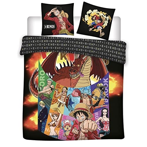 Aymax One Piece - Punk Hazard - Parure De Lit 200 X 200 - '100% Microfibra'