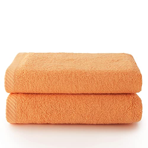 Top Towel - Pack 2 Asciugamani - Asciugamani Da Bagno - 100% Cotone - 500 G/M2 - Misura 100 X 50 Cm
