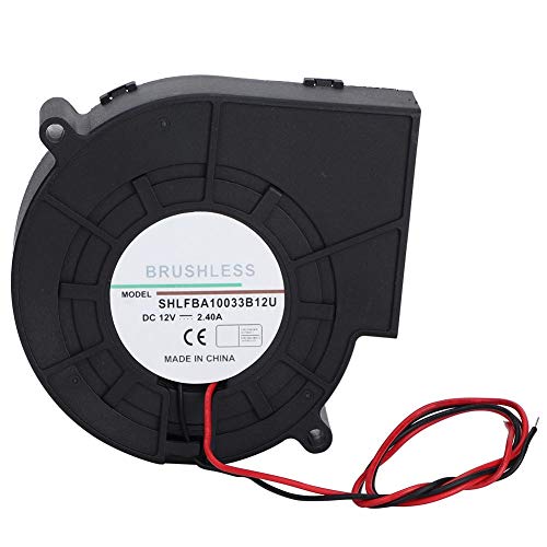 Magt Turbine Blower, 12V 2.4A Double Ball Turbine Air Blower Ventola Di Raffreddamento Per Picnic Campeggio Attrezzature Per Riscaldamento Barbecue