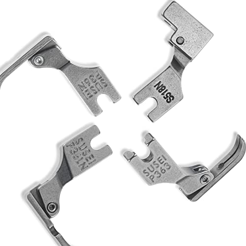4 Pz Diversi Cerniera Presser Piedi Fit Tipici Industriali Singole Macchine Da Cucire