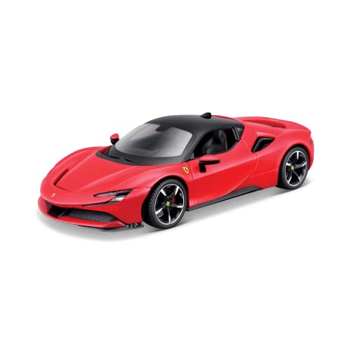 Maisto- Kit Metal Ferrari Sf90 Stradale M39137 1:24 Sf90-Kit, Colori Assortiti