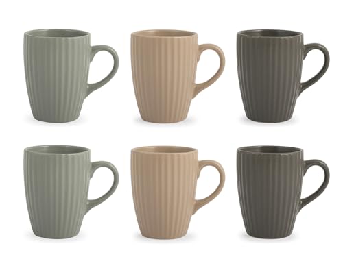 H&H Set 6 Mug Countryside Cc29