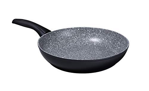 Aeternum, Black Pearl, Padella Antiaderente, Adatta A Induzione, Diametro 20 Cm, Alluminio, Nera