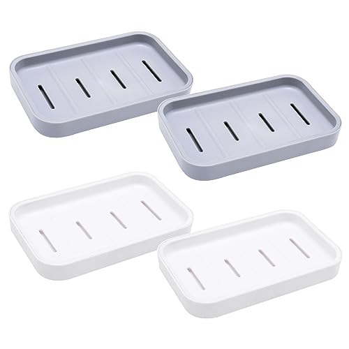 4 Portasapone, Portasapone, Portasapone, Portasapone, Per Mantenere Asciutto, Portasapone Da Bagno Con Portasapone, Portasapone Facile Da Pulire, Per