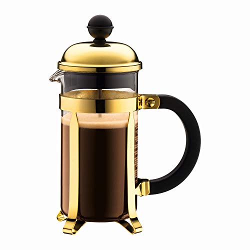 Bodum Chambord Coffee Maker, Vetro, Transparent, 3 Tazzes