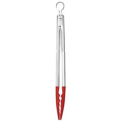 Cuisipro 74708605 Pinze In Silicone, Colore Rosso