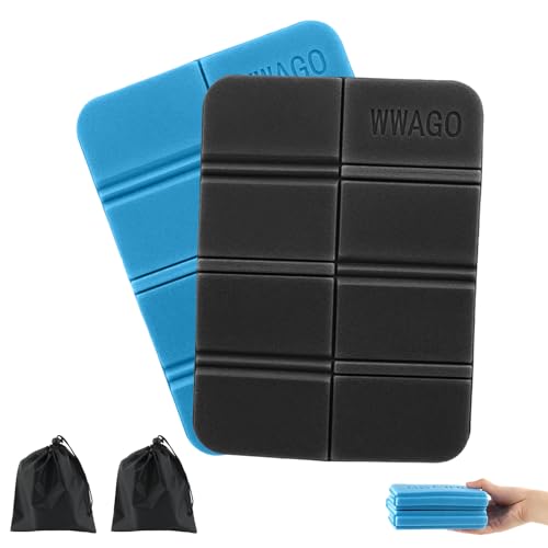 Risvowo 2 Pcs Tappetino Pieghevole Outdoor Con Borsa Trasporto, Tappetino Pieghevole In Schiuma, Outdoor Faltbar, Sitzunterlage Outdoor Kinder Sitzmat
