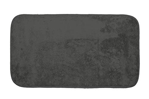 Gemitex Tappeto Merlino, Poliestere, Antracite, 50X110