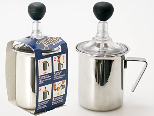 Viscio Trading 74753 Cappuccinatore, Acciaio, Grigio
