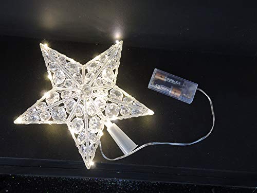Puntale Con Gemme Led Luce Calda - Prequ D2782